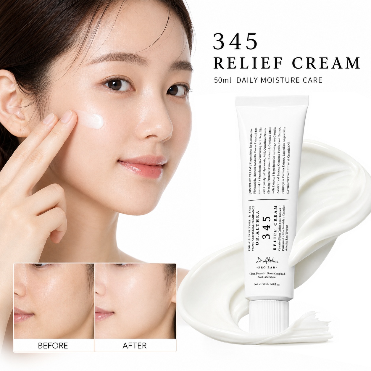 Skincare Oily Skin - Korean Skincare 345 Antioxidant Face Cream