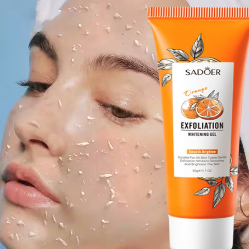 Orange Exfoliating Peeling Gel - Ceramide Moisturizer ulasan dan harga