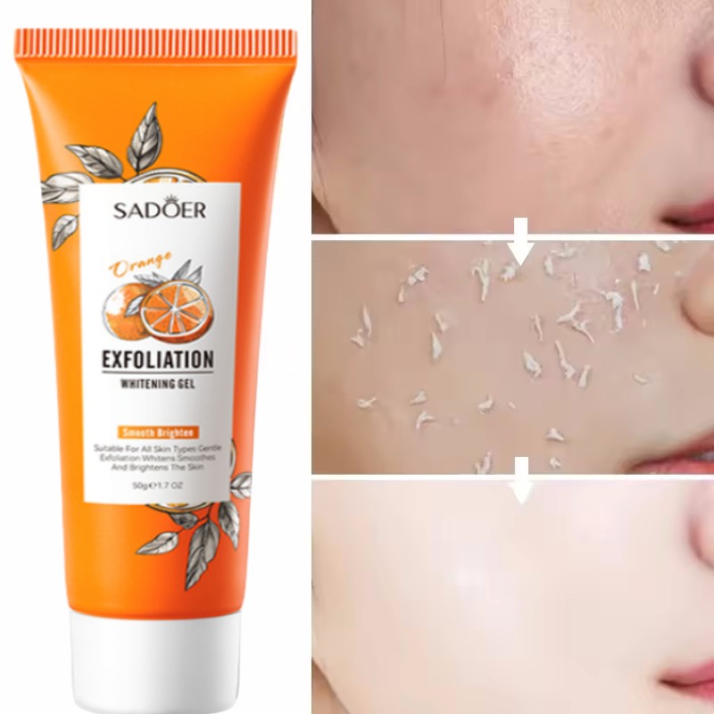 Orange Exfoliating Peeling Gel - Ceramide Moisturizer ulasan dan harga