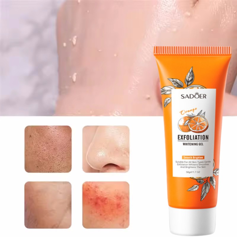 Orange Exfoliating Peeling Gel - Ceramide Moisturizer ulasan dan harga