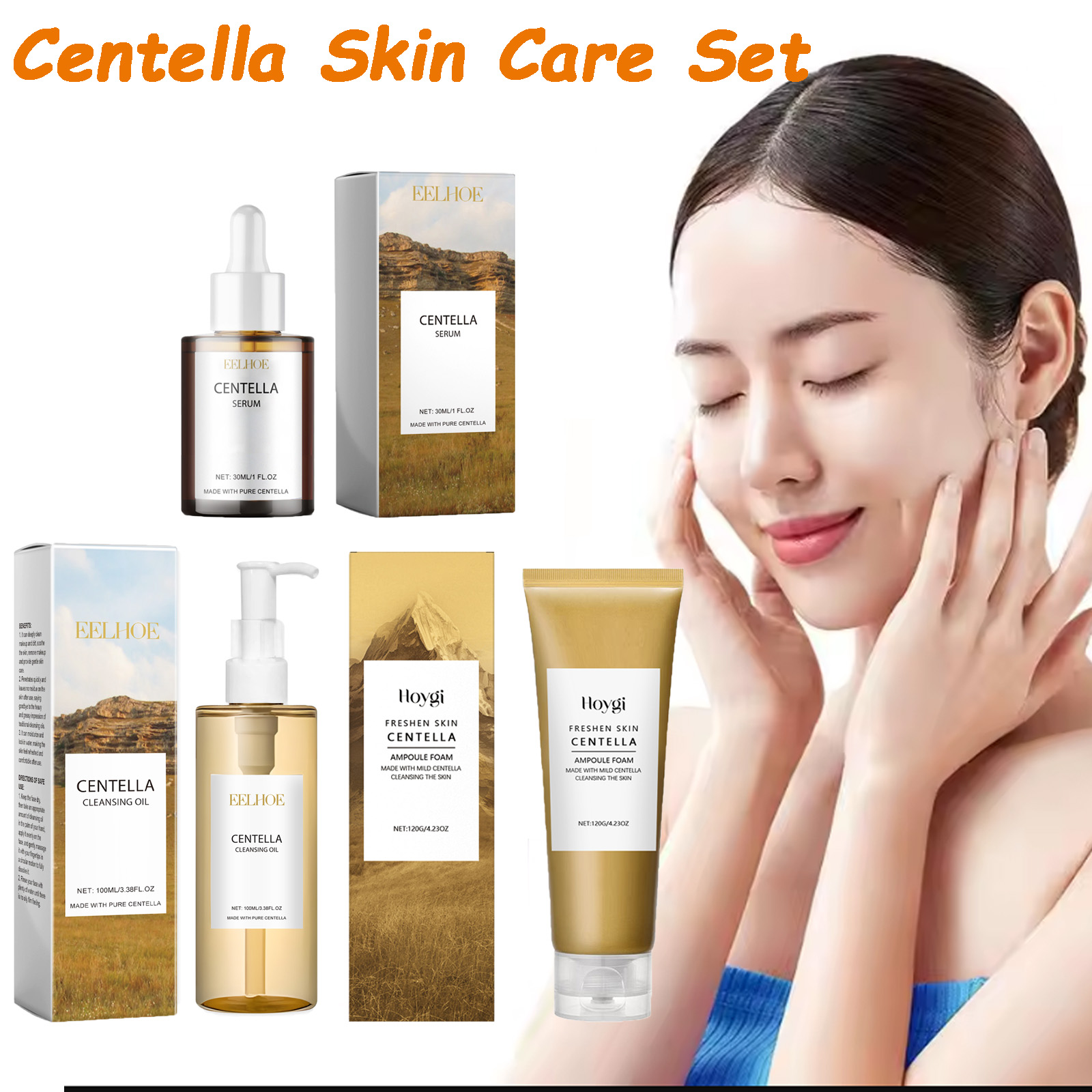 Centella Skin Care Set Centell - Skincare Glow ulasan dan harga