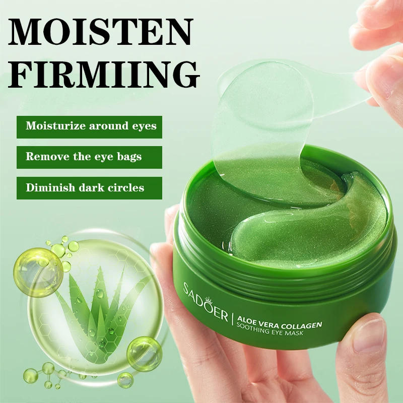 60pcs Aloe Vera Collagen Eye M - Skincare Omg ulasan dan harga