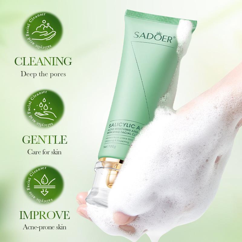 100g Salicylic Acid Facial Cle - Skincare Salicylic Acid ulasan dan harga
