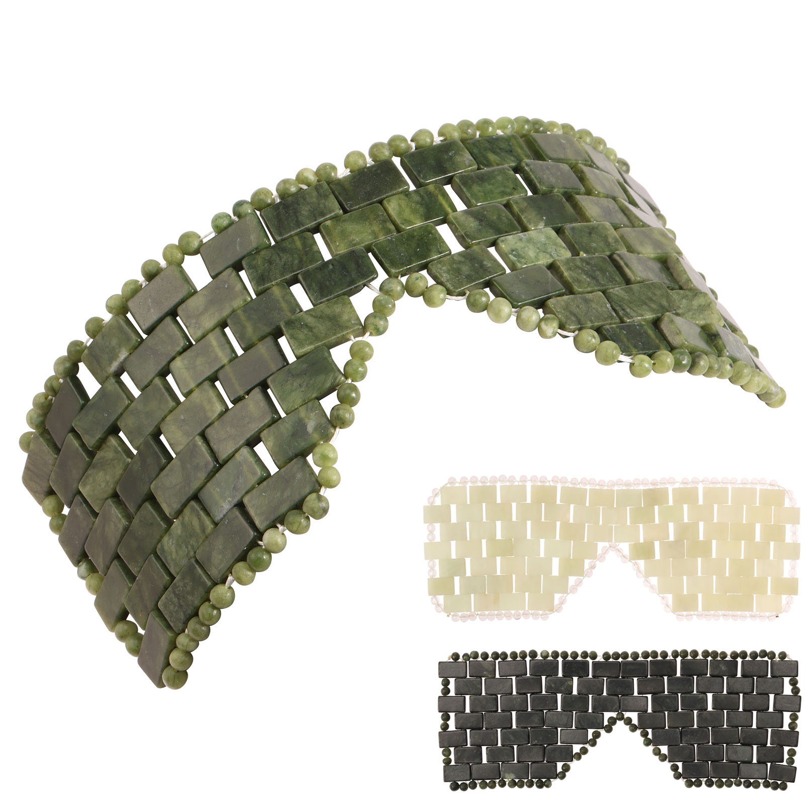 Natural Jade Face Eye Mask Coo - Skincare Omg ulasan dan harga