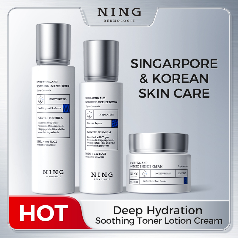 Hydrating & Soothing Toner, Lo - Ceramide Moisturizer ulasan dan harga