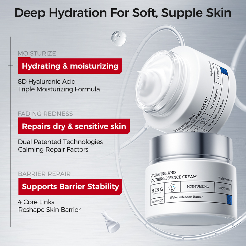 Hydrating & Soothing Toner, Lo - Ceramide Moisturizer ulasan dan harga