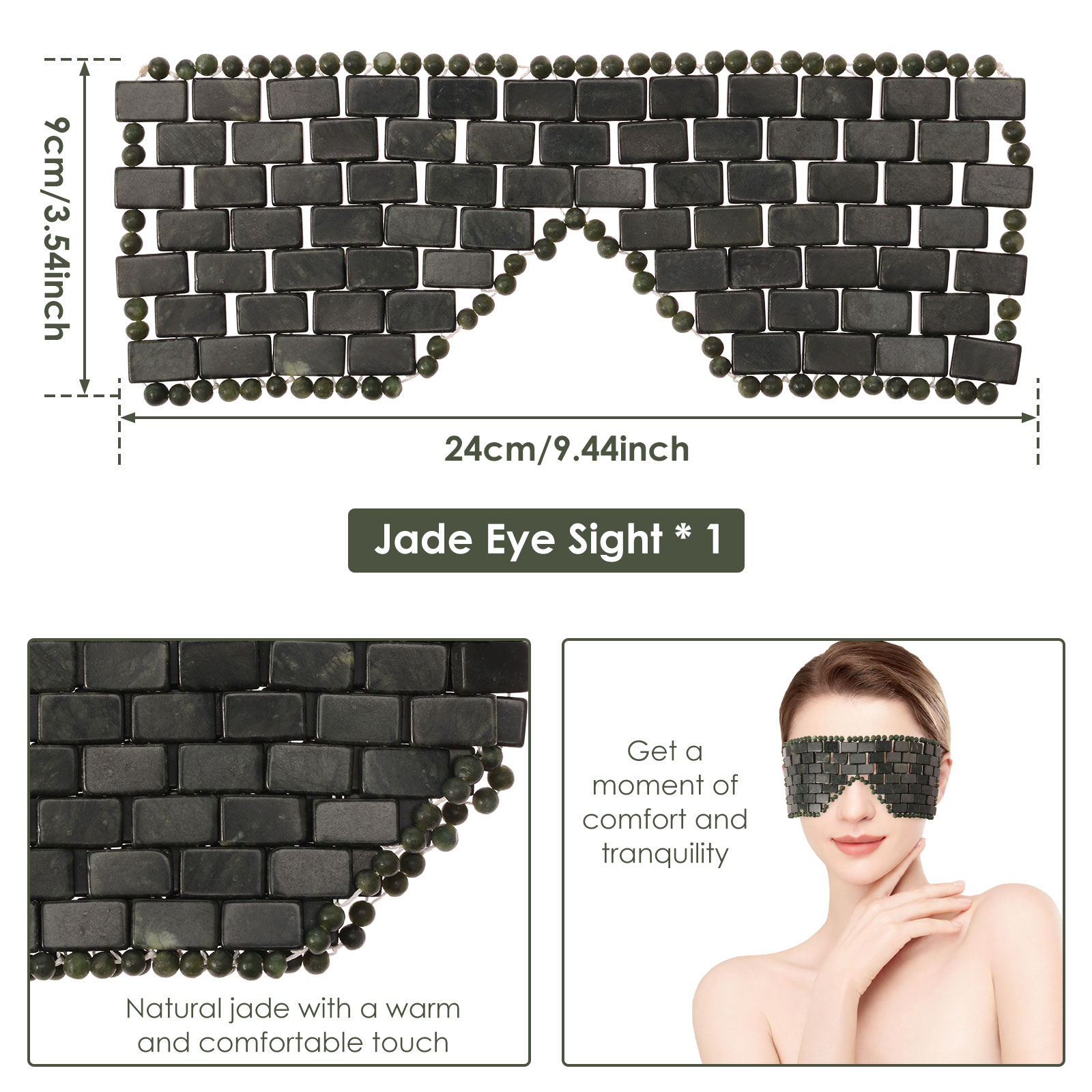 Jade Eye Mask Portable Jade St - Skincare Omg ulasan dan harga