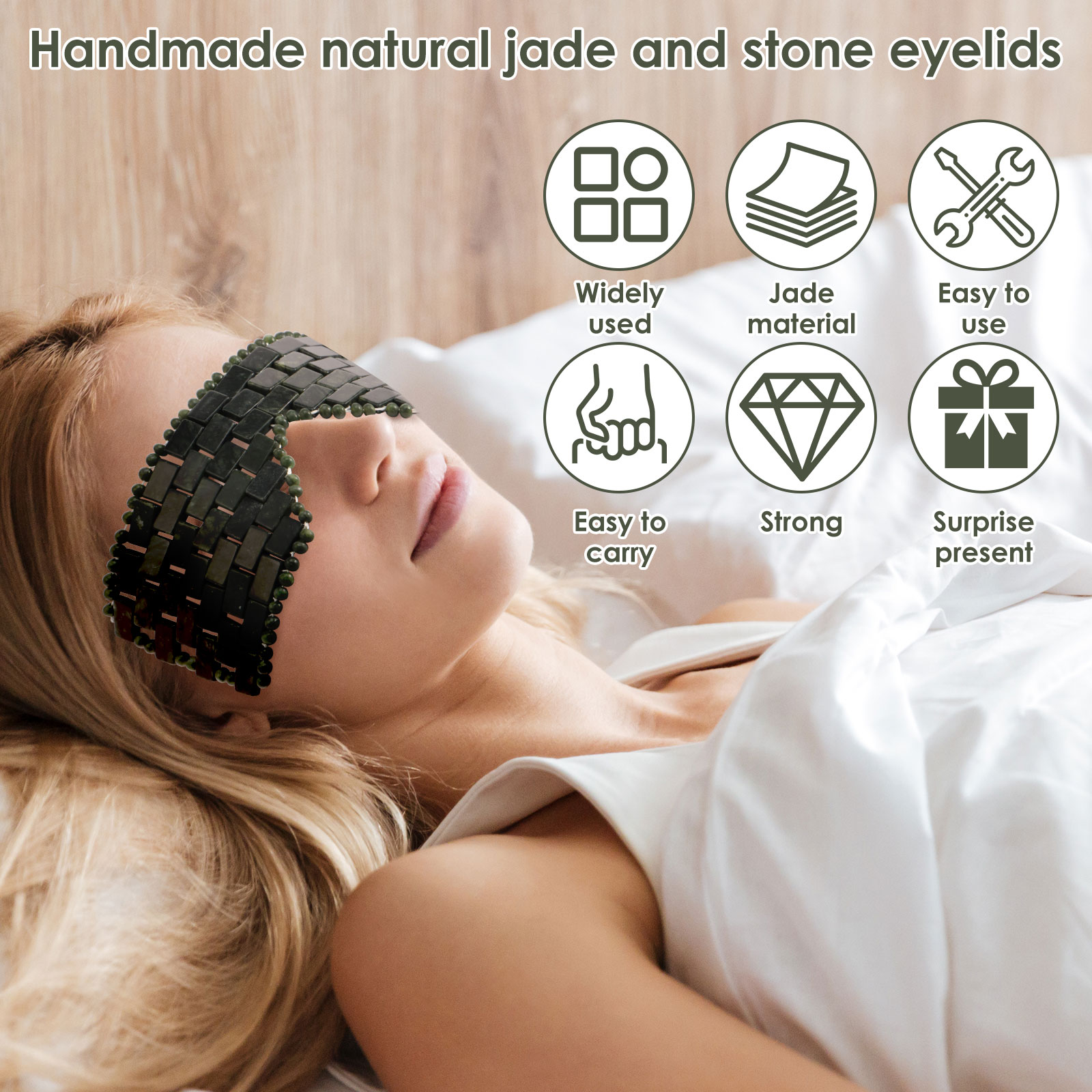 Jade Eye Mask Portable Jade St - Skincare Omg ulasan dan harga