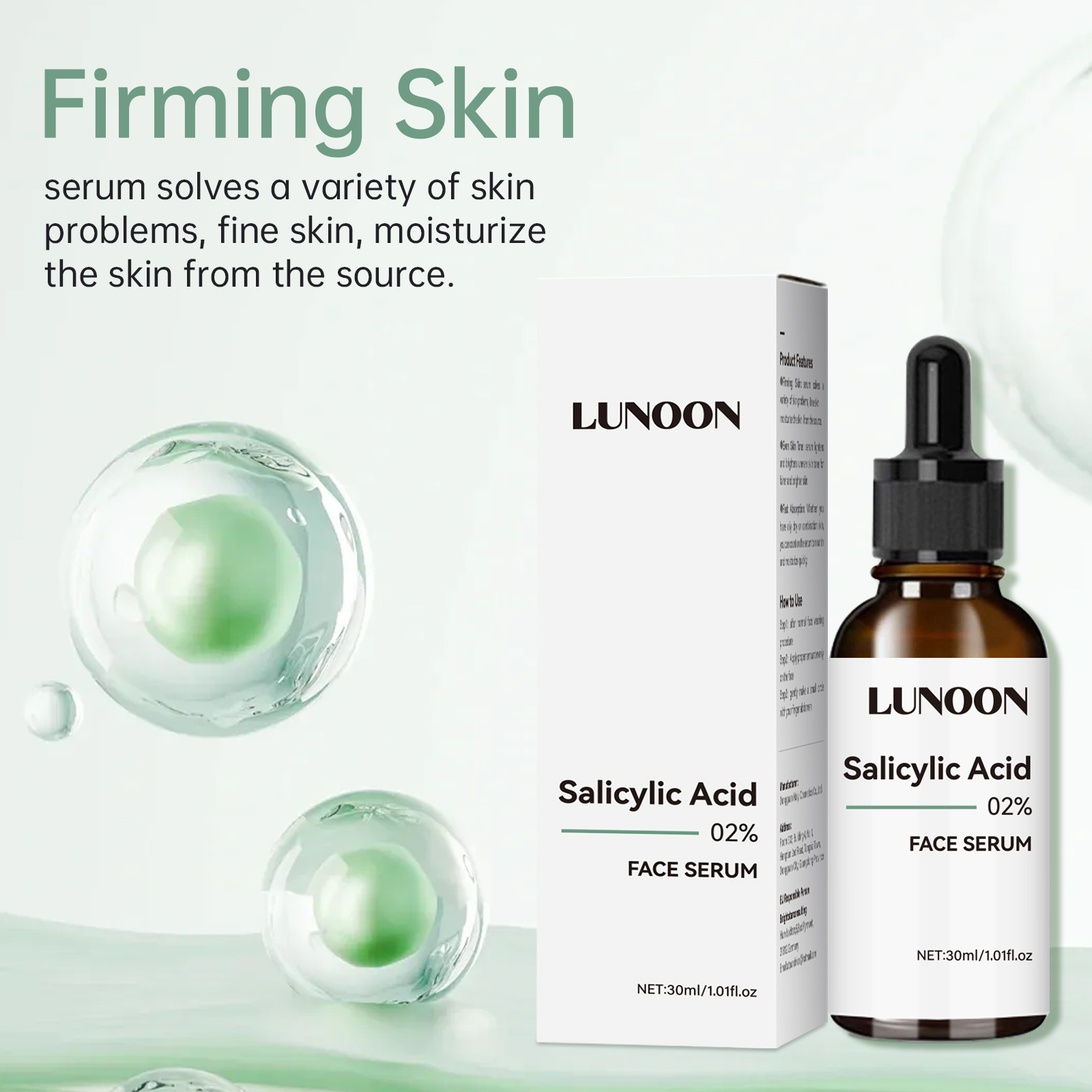 Salicylic Acid Facial Serum Fi - Skincare Salicylic Acid ulasan dan harga