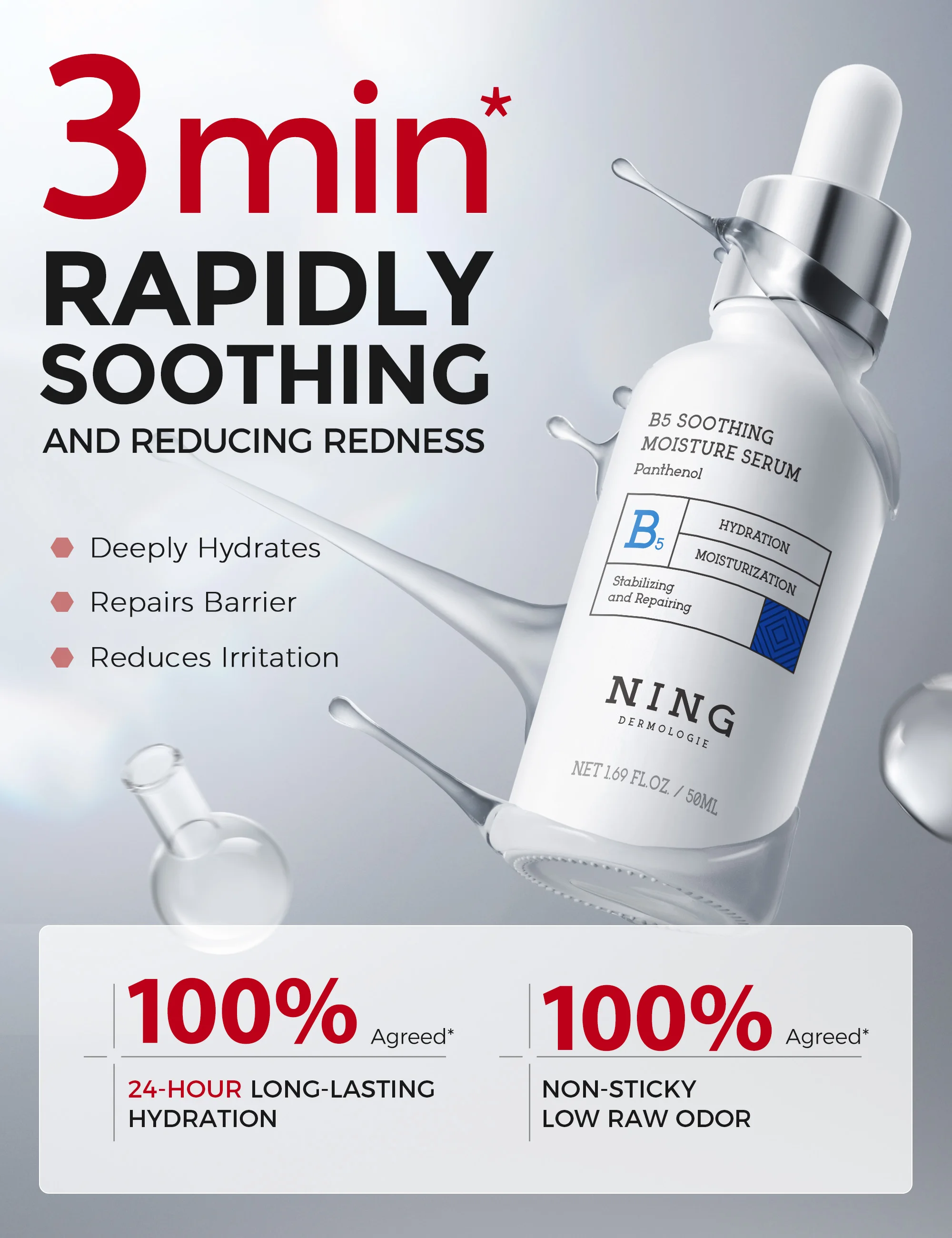 Vitamin B5 Serum – Hydrating,  - Ceramide Moisturizer ulasan dan harga