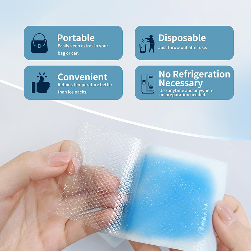 4/10/20/40/100-piece ice pack  - Skincare Skin 1004 ulasan dan harga