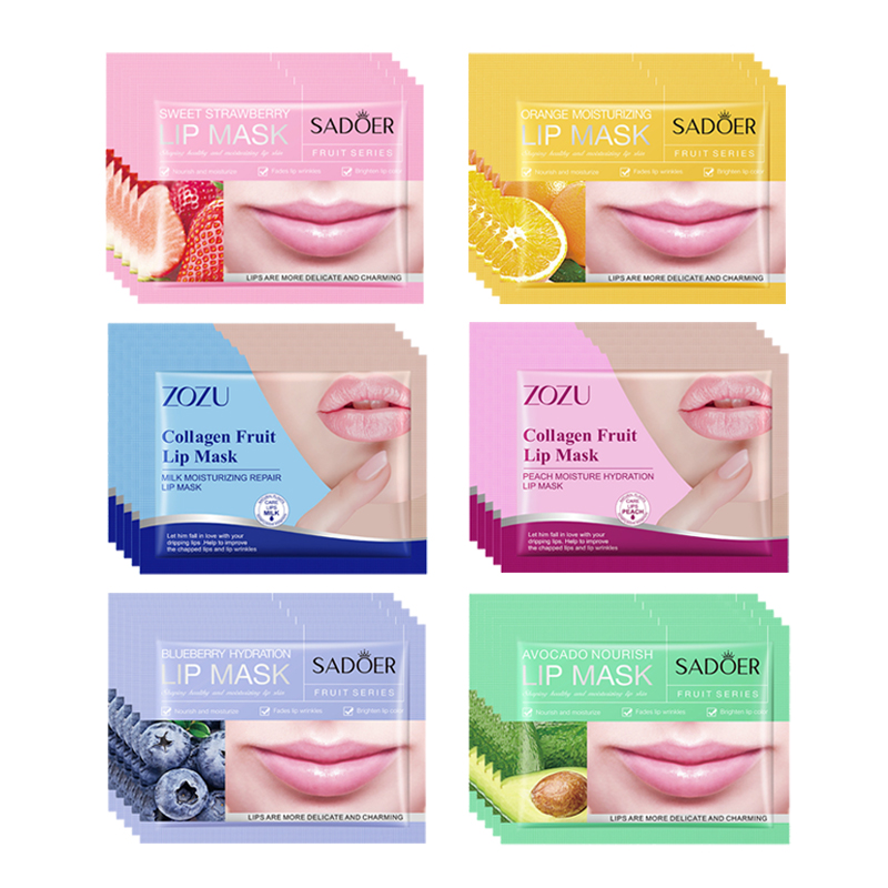 30pcs Fruits Lip Mask Moisturi - Skincare Omg ulasan dan harga