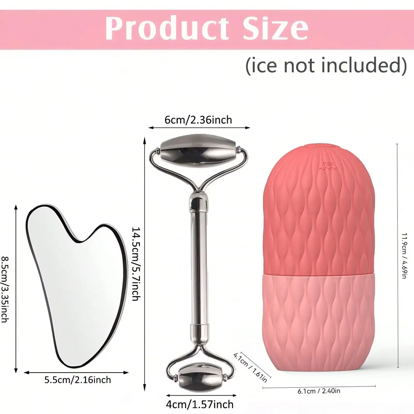 Ice Roller & Stainless Steel G - Skincare Glow ulasan dan harga