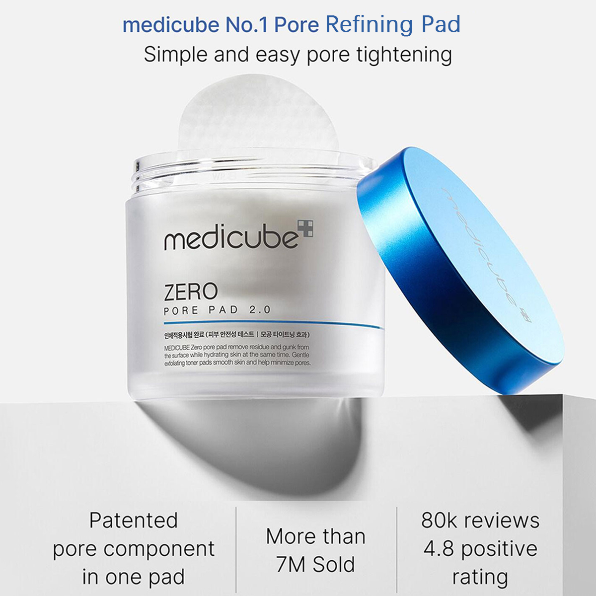 Medicube ZERO PORE PAD 2.0,Pre - Skincare Laneige ulasan dan harga
