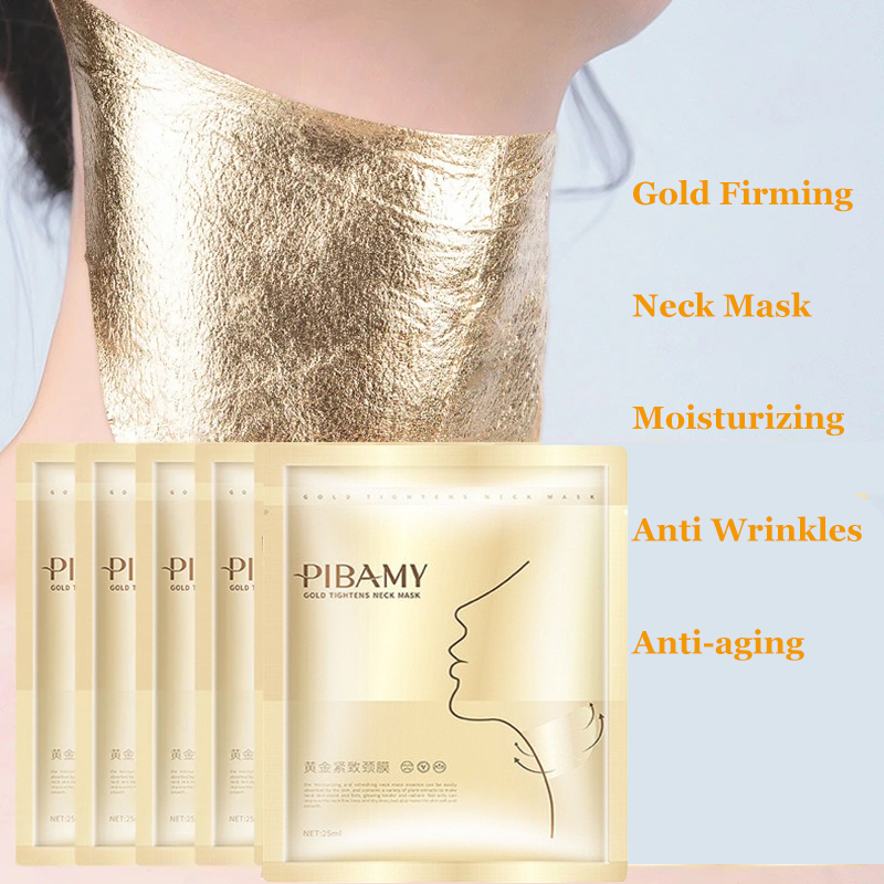 Gold Firming Neck Mask Moistur - Skincare Omg ulasan dan harga