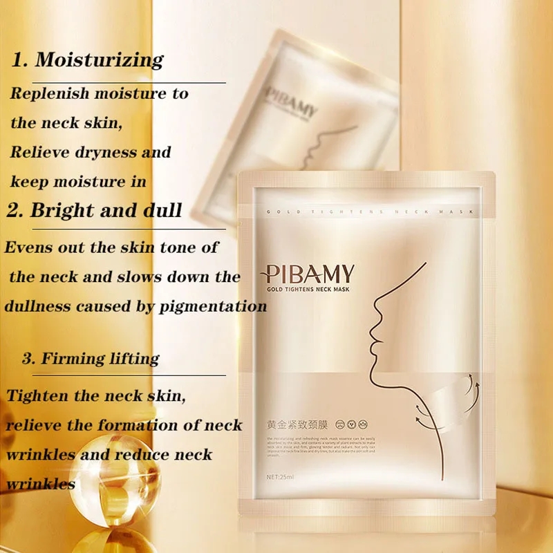 Gold Firming Neck Mask Moistur - Skincare Omg ulasan dan harga